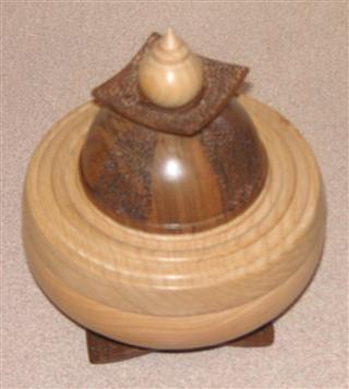 Lidded pot by Bernard Slingsby